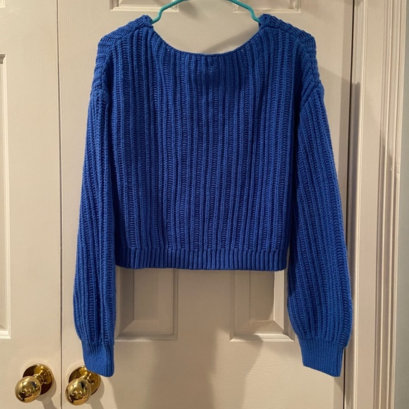blue sweater - Picture 2 of 2